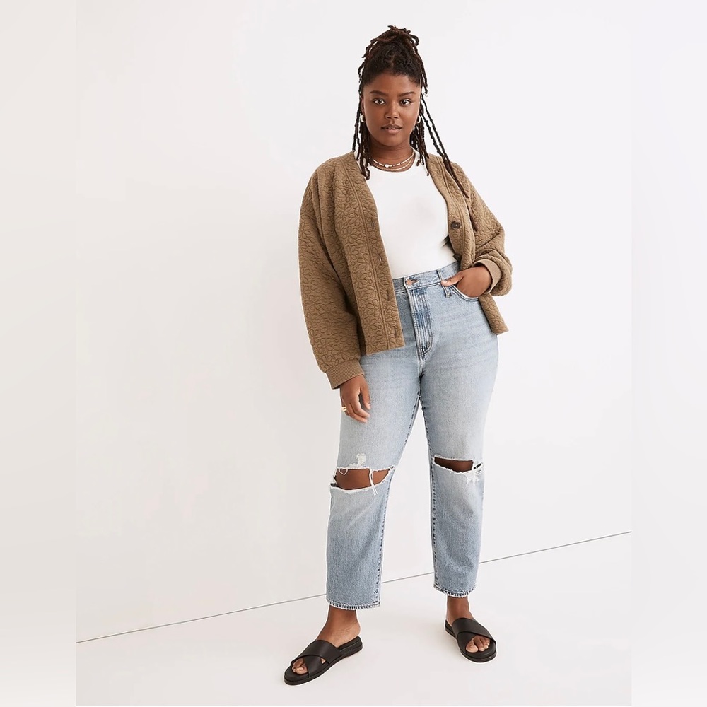 Madewell The Perfect Vintage Jean Destroyed in Cooper Wash ND507
